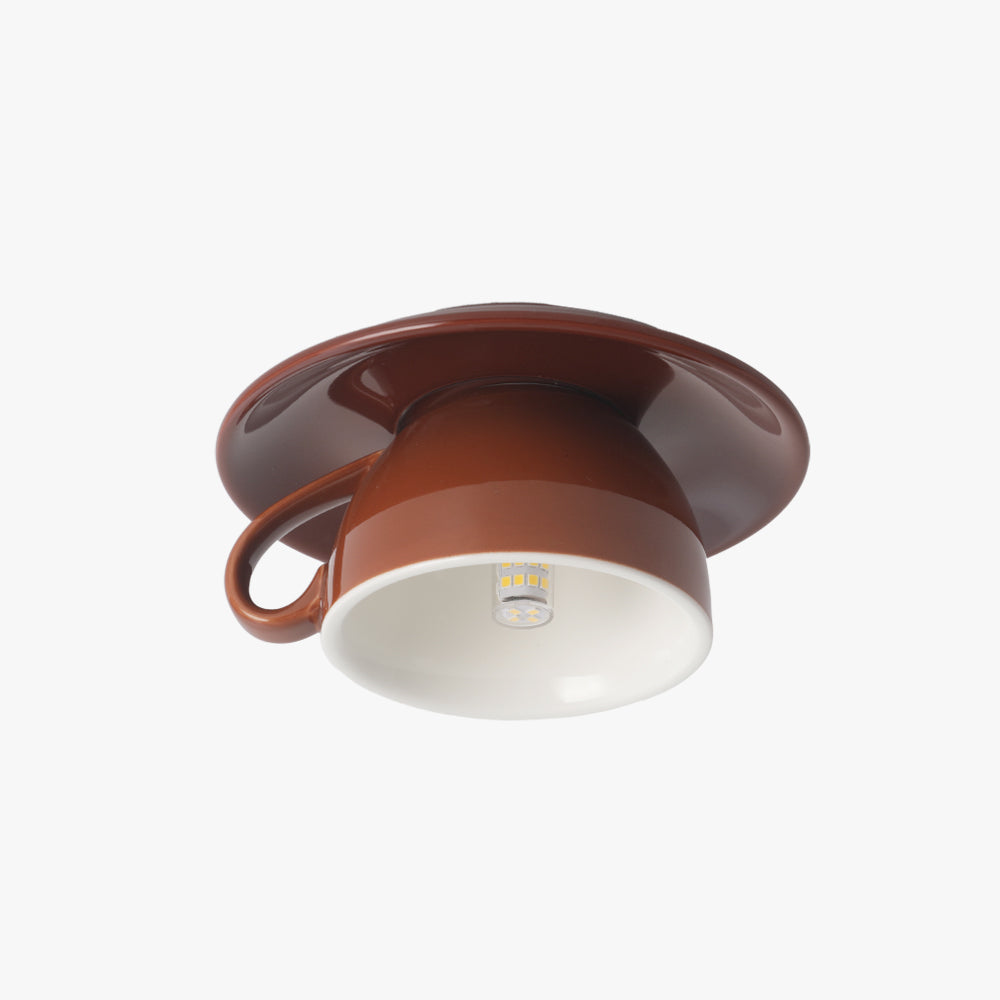 Aria Moderno Tazze da Caffè in Ceramica Illuminazione da Soffitto