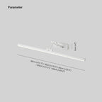Arisha LED Applique da Interno Lineare Moderno Specchio Anteriore