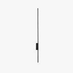 Arisha Moderna LED Applique Metallo Acrilico Nero/Ottone Lineare