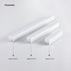 Arisha Moderno Rettangolare Acrilico Moderno Applique Bianco LED