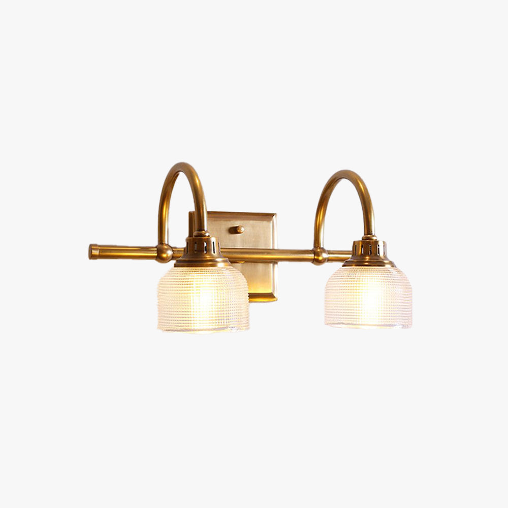 Lampada da parete Arisha in vetro prismatico