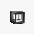 Lampade da esterno in metallo LED contemporanee Ray, nere