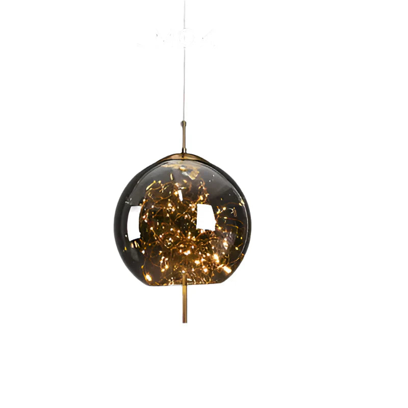 Moderno Sfavillante Lampadario in Vetro