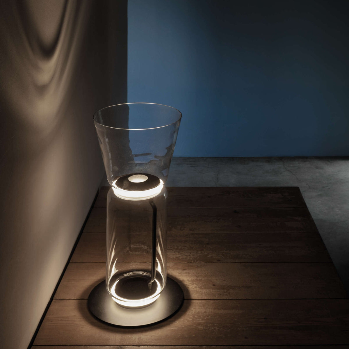 Lampada da Terra in Vetro di Bambù