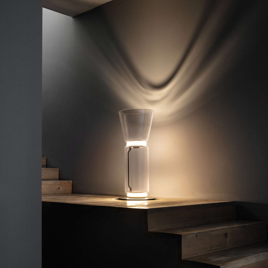 Lampada da Terra in Vetro di Bambù