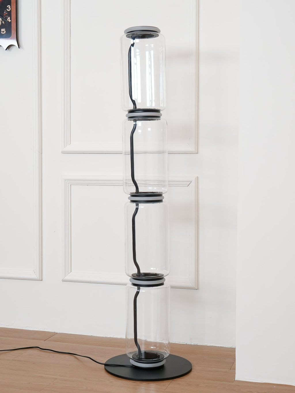 Lampada da Terra in Vetro di Bambù
