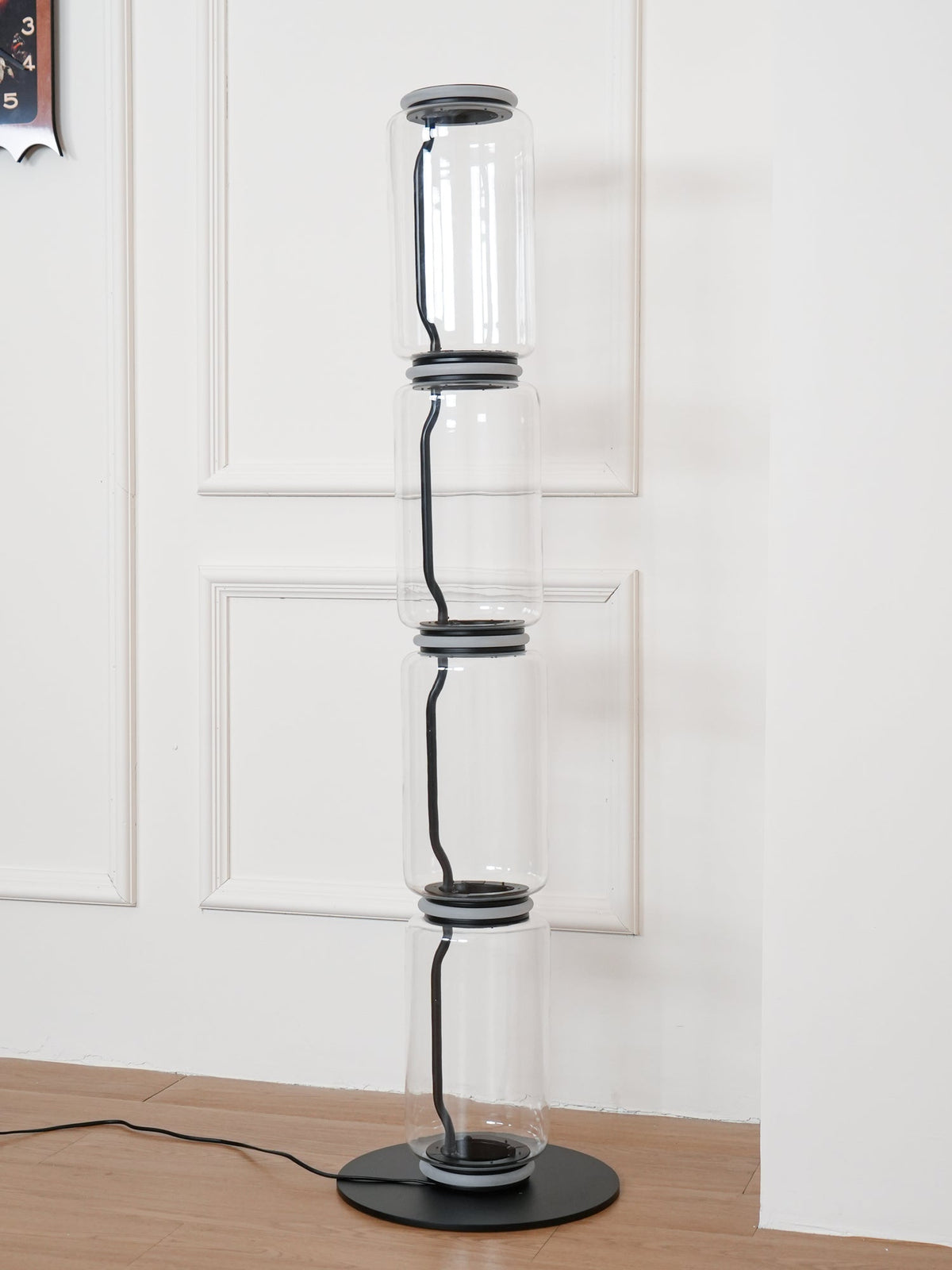 Lampada da Terra in Vetro di Bambù