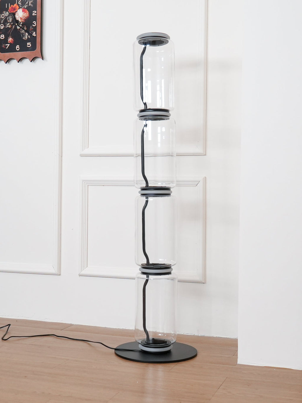 Lampada da Terra in Vetro di Bambù