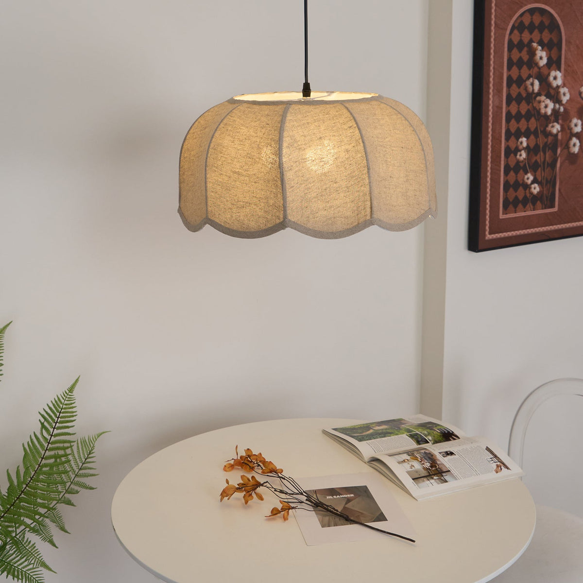 Lampada a Sospensione Foglia di Banana