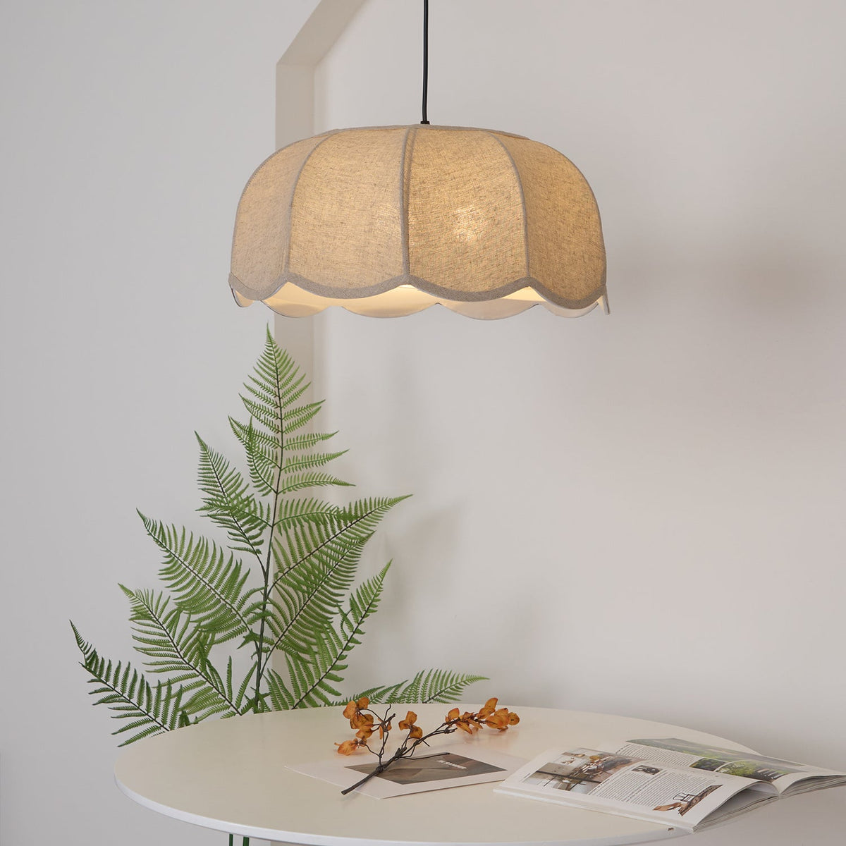 Lampada a Sospensione Foglia di Banana