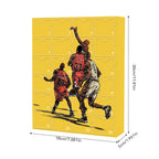 Calendario dell'Avvento Basket – 24 Giorni di Figurine da Collezione e Sorprese per Fan