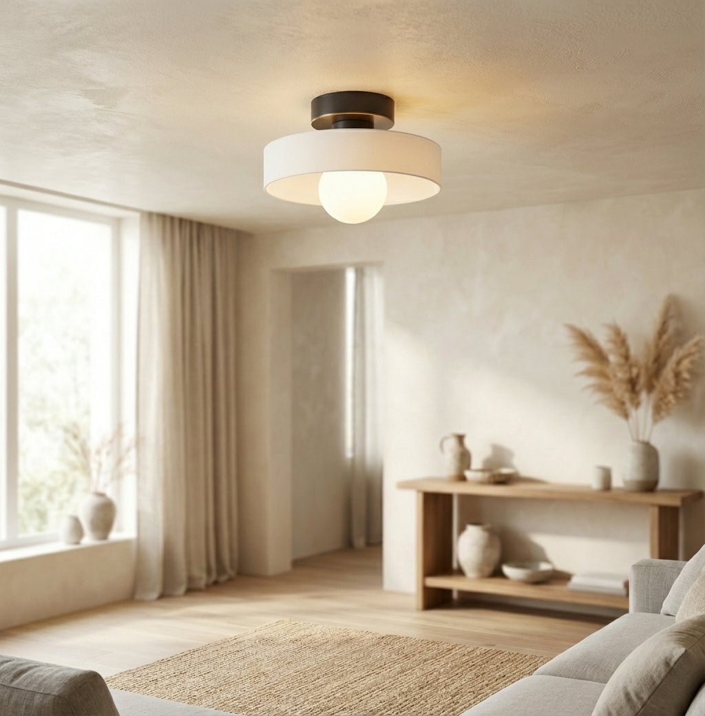 Elara haus Lampada da soffitto in vetro LED - Dimmerabile