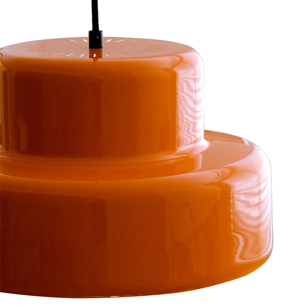 Lampada a Sospensione Arancione Modern Vintage Bauhaus