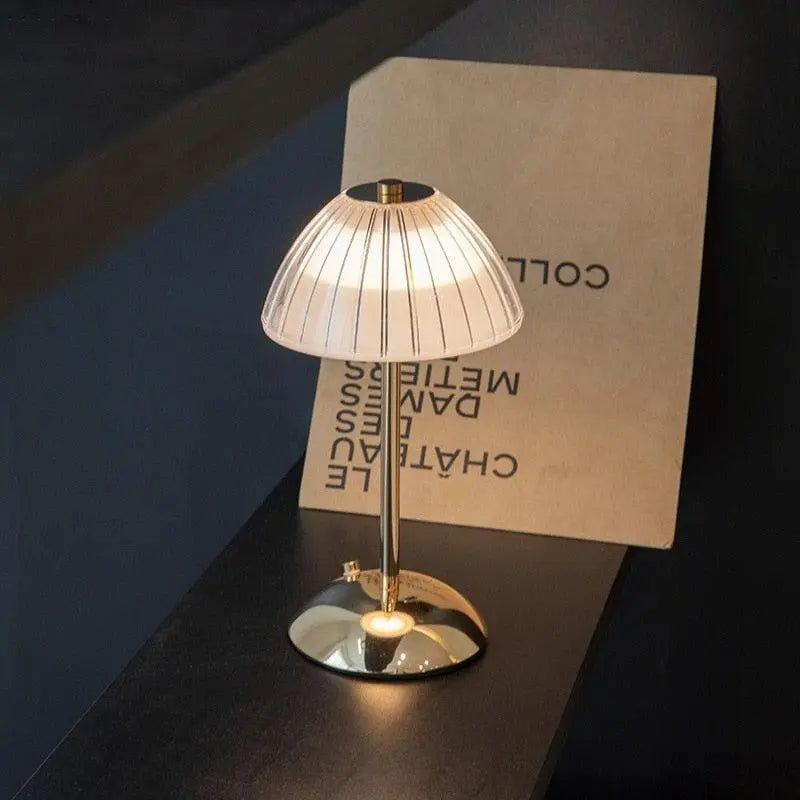 Beacon - Lampada da tavolo LED in cristallo senza fili