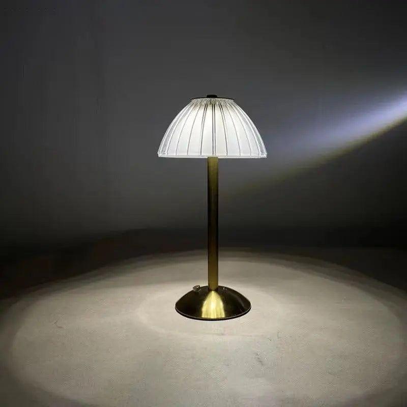 Beacon - Lampada da tavolo LED in cristallo senza fili