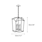Lampada a sospensione Beaux Lantern
