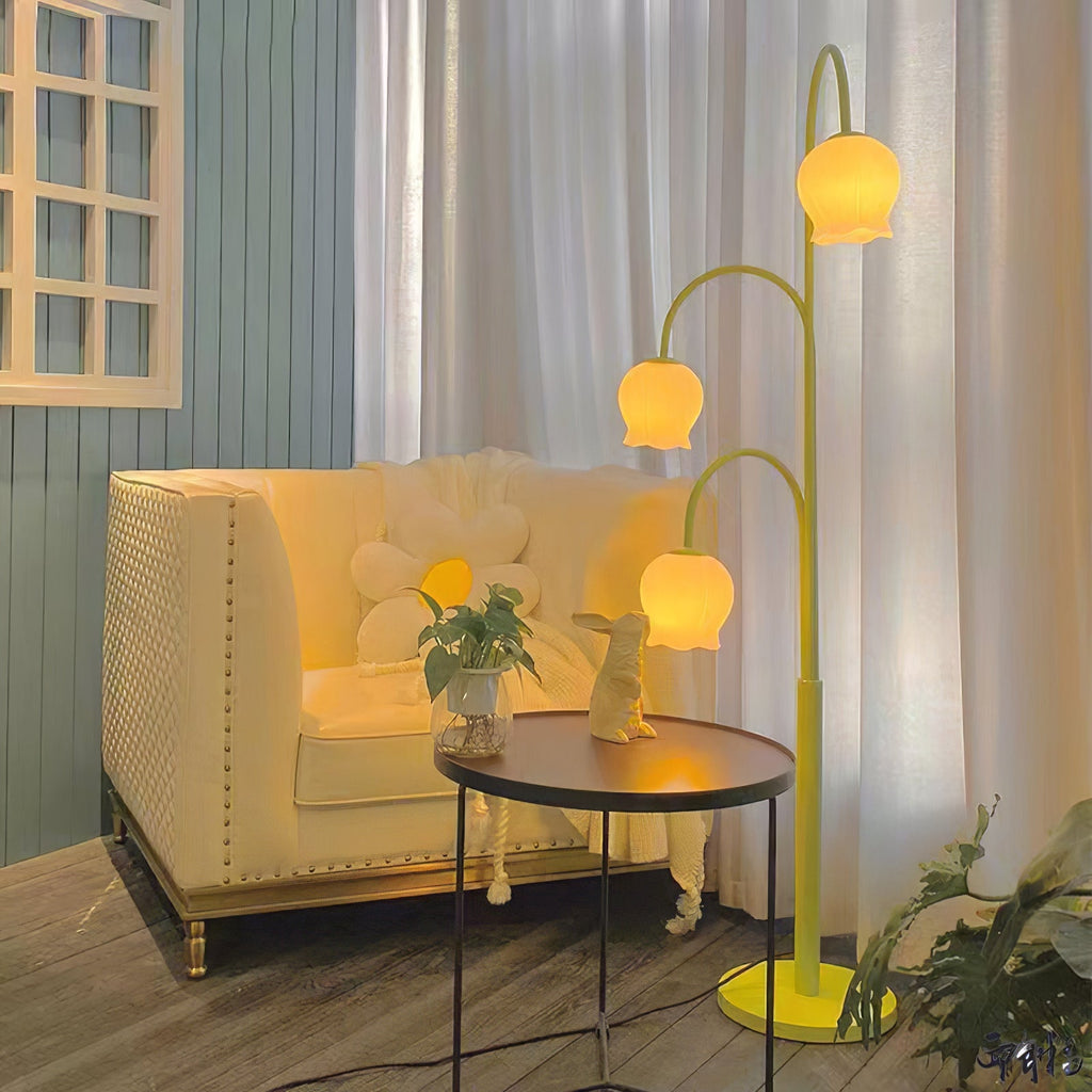 Lampada da Terra Bell Orchid