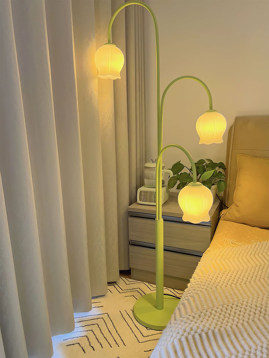 Lampada da Terra Bell Orchid