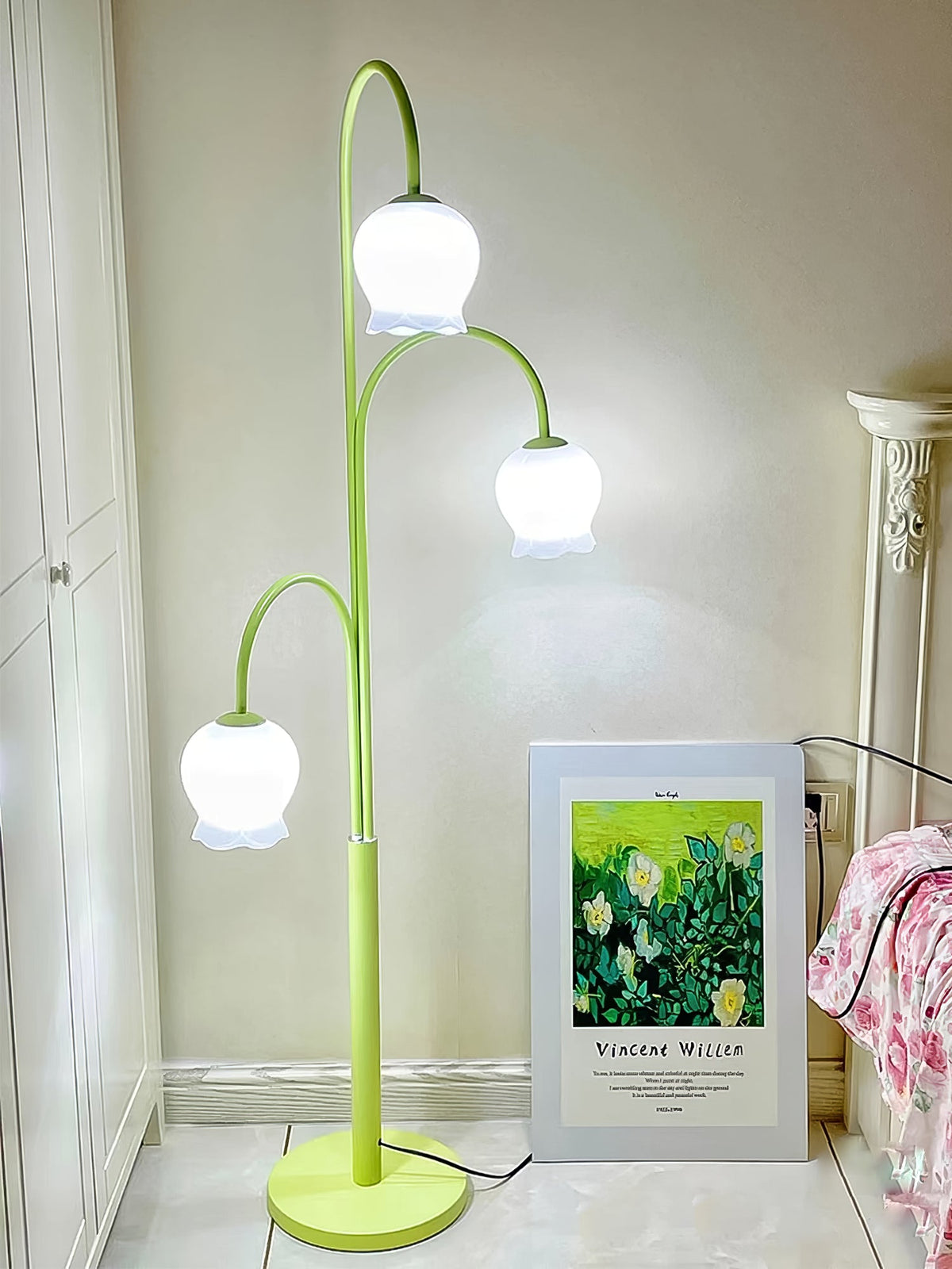 Lampada da Terra Bell Orchid