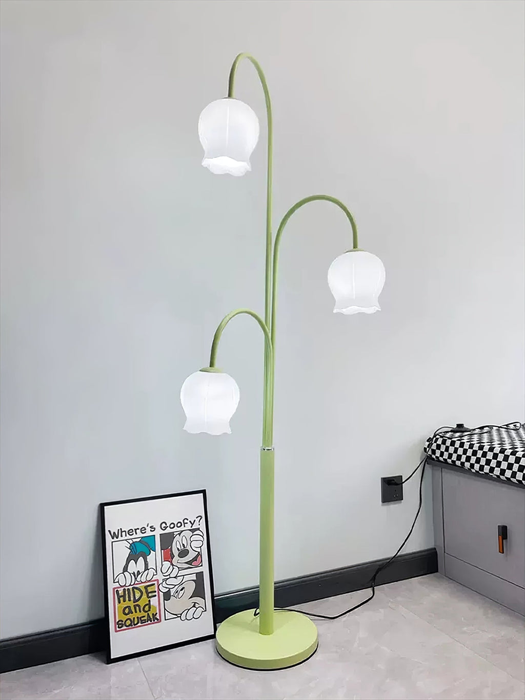 Lampada da Terra Bell Orchid