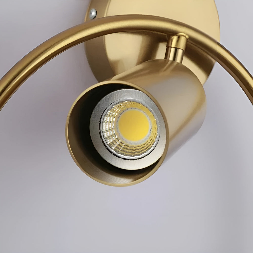 VivaLuxe Light - Lampada da parete LED moderna con anello