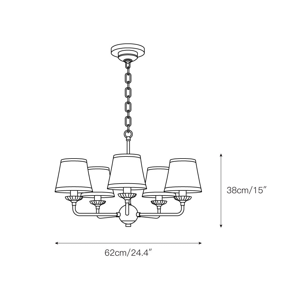 Lampadario Bethany