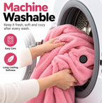 Coperta Poncho Elettrica Riscaldata – 3 Impostazioni di Calore
