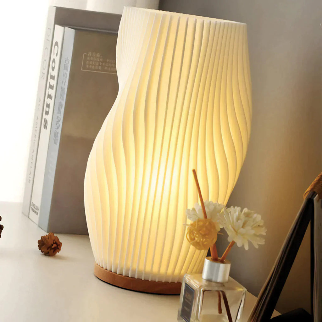 WaveLuxe - Lampada USB elegante con doppie schermature