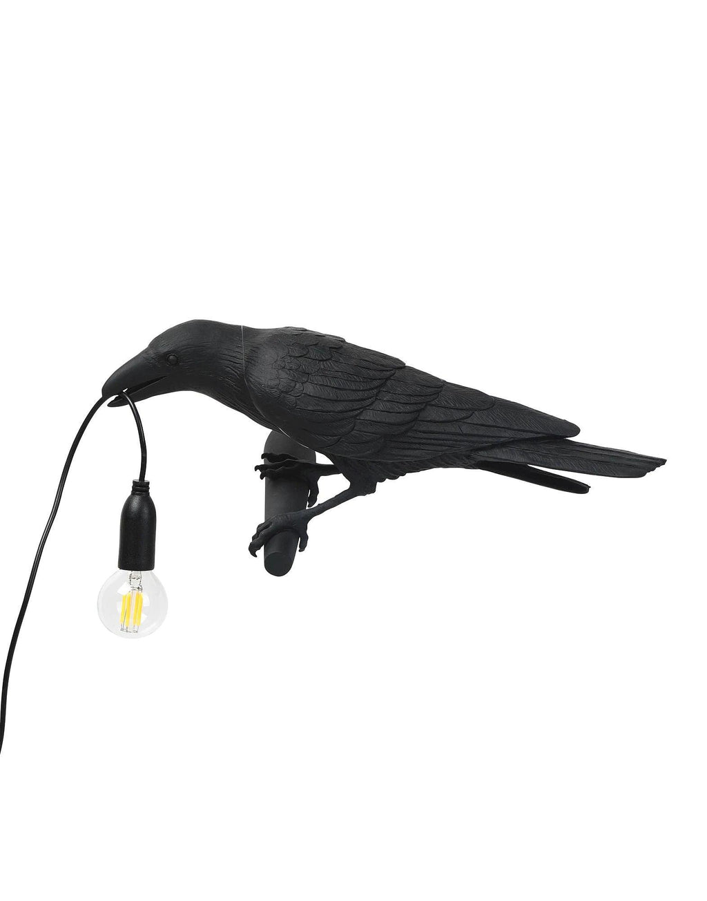 Lampada da muro a forma di uccello