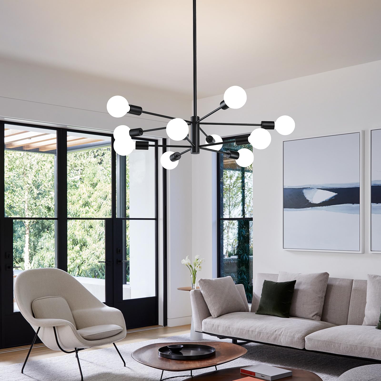 Lampadario Globo Chic e Stiloso