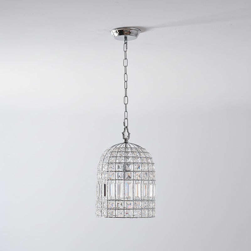 Lampada a sospensione in cristallo Blanca