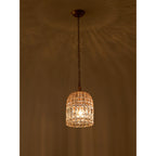Lampada a sospensione in cristallo Blanca