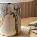 Lampada da Tavolo in Marmo Block