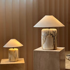 Lampada da Tavolo in Marmo Block