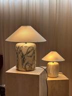 Lampada da Tavolo in Marmo Block