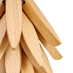 BloomNest™ - Set di Sottobicchieri in Legno a Forma di Albero