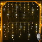 Illuminazione a LED per tende di Natale 4 m – Per Interni ed Esterni