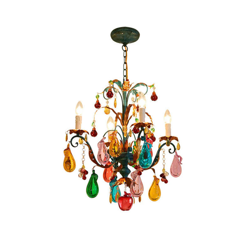 Lampadario Frutti Bordeaux