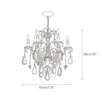 Lampadario Frutti Bordeaux