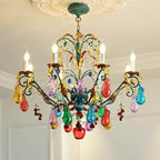 Lampadario Frutti Bordeaux