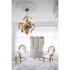 Lampadario Frutti Bordeaux