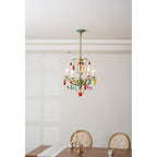 Lampadario Frutti Bordeaux