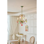 Lampadario Frutti Bordeaux