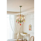 Lampadario Frutti Bordeaux