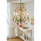 Lampadario Frutti Bordeaux