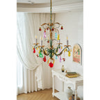 Lampadario Frutti Bordeaux