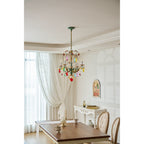 Lampadario Frutti Bordeaux