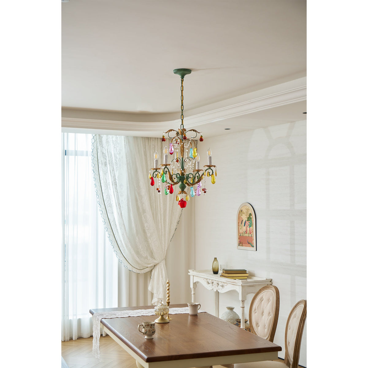 Lampadario Frutti Bordeaux