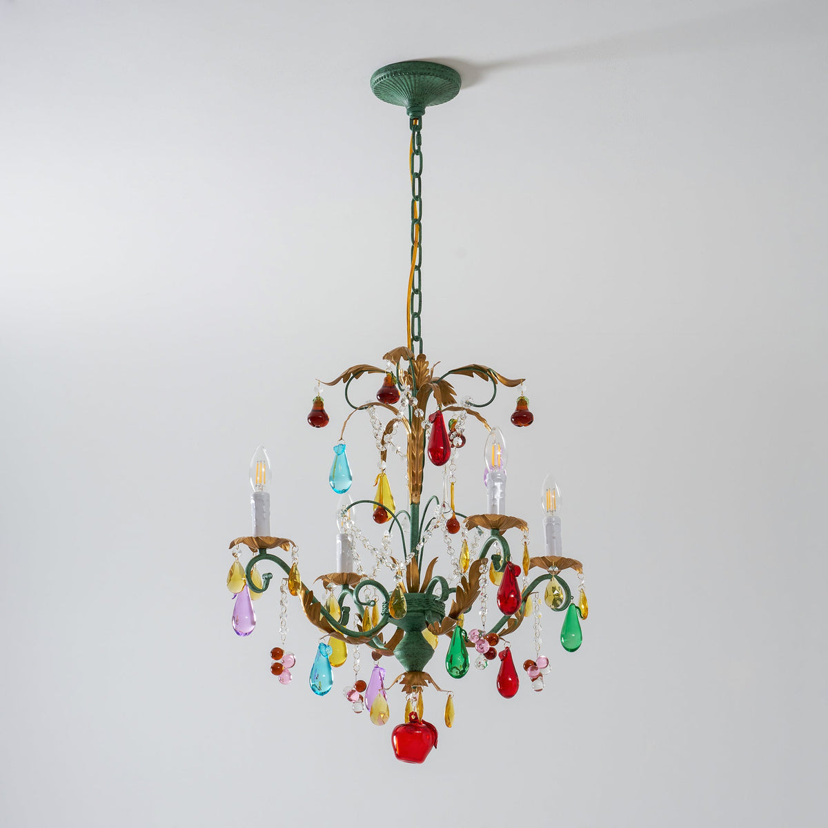 Lampadario Frutti Bordeaux