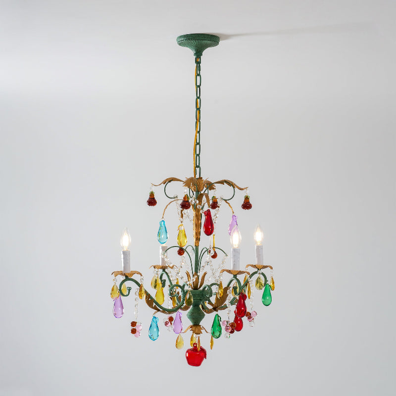 Lampadario Frutti Bordeaux
